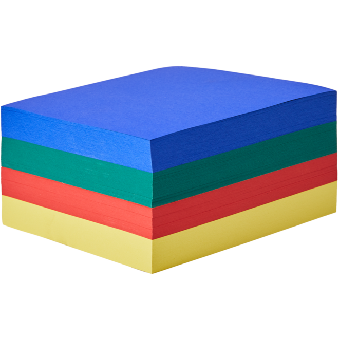 Vouwkartons 20 x 20 cm 120 grs 4-kleuren 480 vel