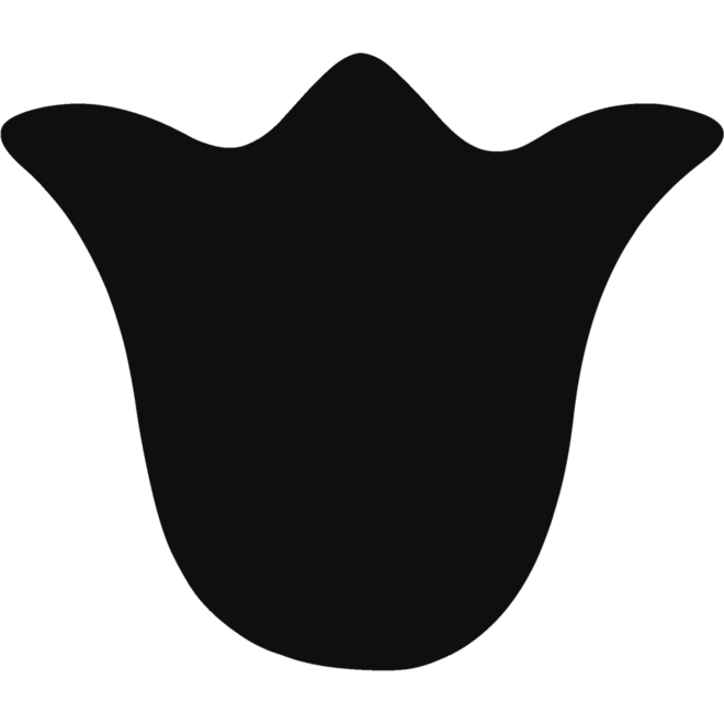 Plakfiguren tulp, 400 stuks