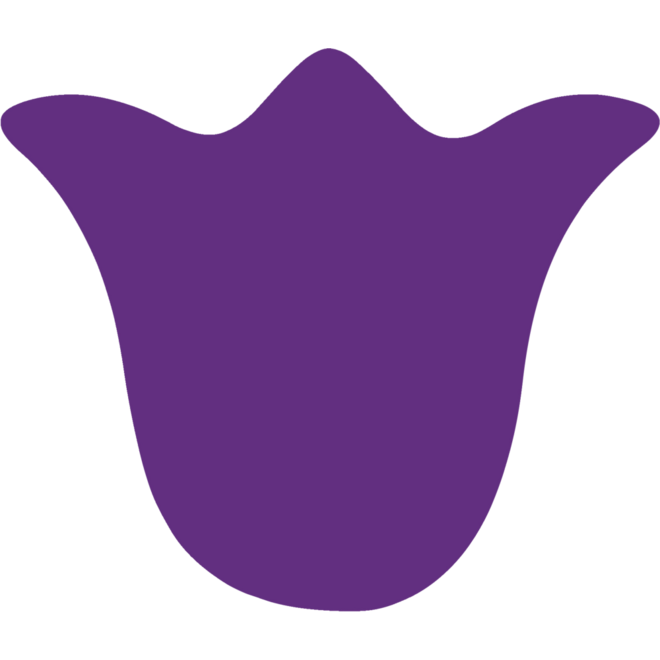 Plakfiguren tulp, 400 stuks