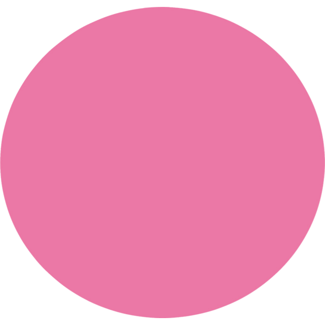 Plakfiguren rond 30 mm, roze 400 stuks