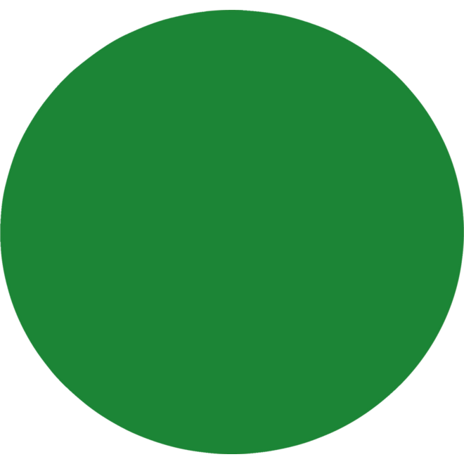 Plakfiguren rond 16 mm, groen 400 stuks