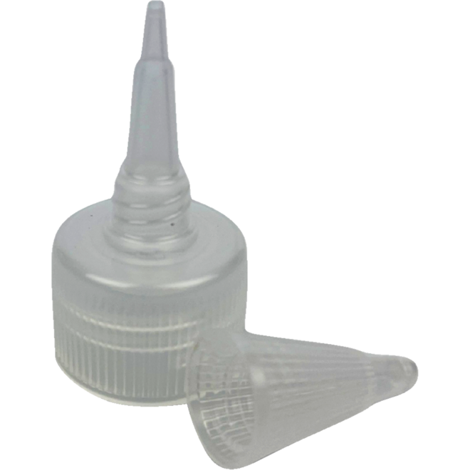 Dop lijmflacon transparant (tbv 150 ml nieuw en 250 ml nieuw)