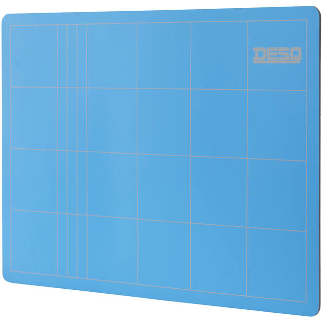 Snijmat 22x30cm 3-laags, blauw