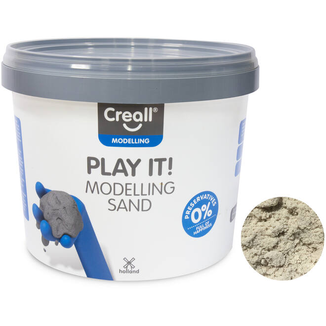 Modelleerzand Creall Play it! naturel, 5 kg