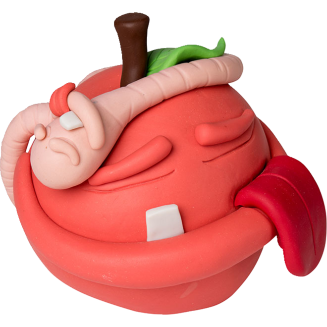 Klei Creall therm soft rood, 2 kg - vanaf 8 jaar