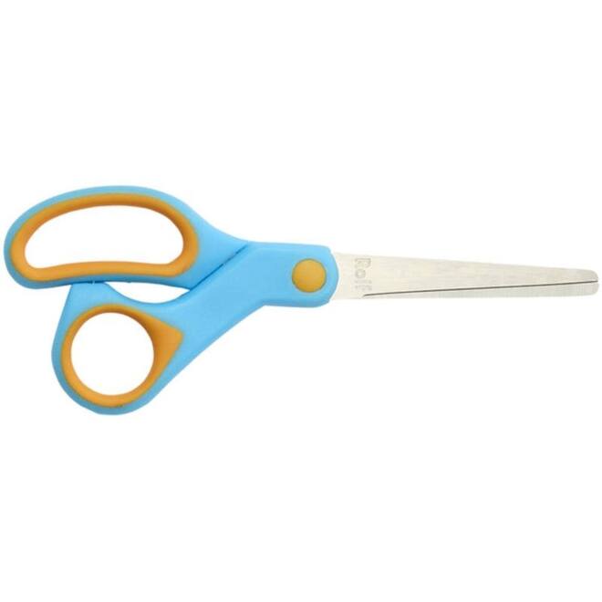 Schaar 16 cm soft-grip links- en rechtshandig