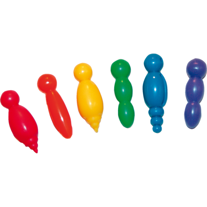 Vlinderlijfjes kunststof 2 x 5 cm 75 stuks assorti kleuren