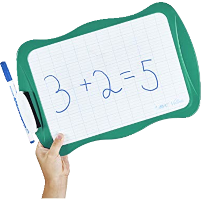 Whiteboard/wisbord BIC Velleda ECO groen, 24 stuks