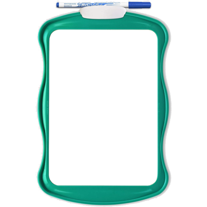 Whiteboard/wisbord BIC Velleda ECO groen, 24 stuks