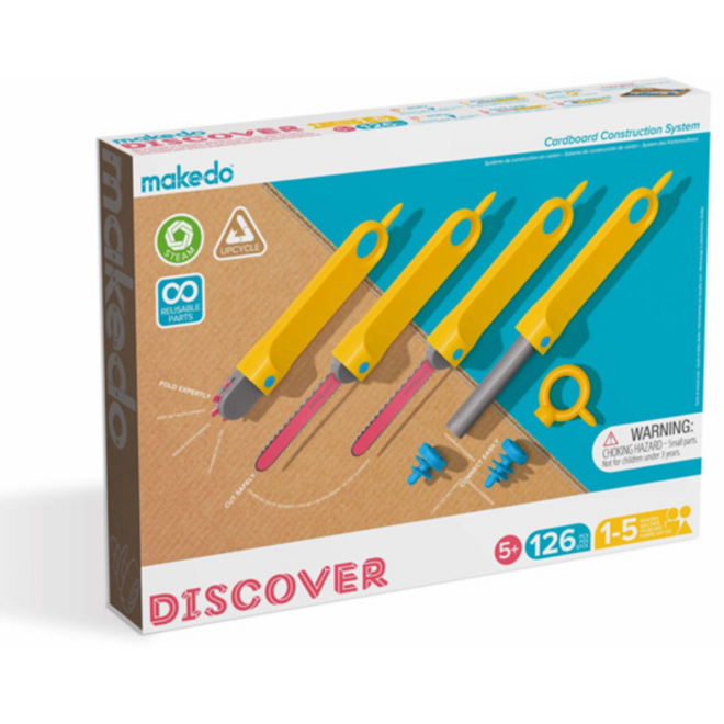 Makedo Discover Basisset 126-delig
