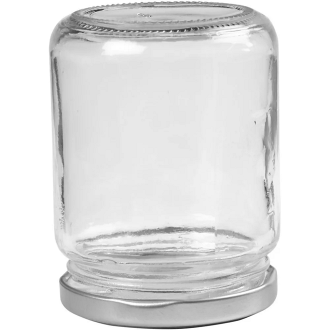 Glazen pot 9,1 x 6,8 cm, 12 stuks