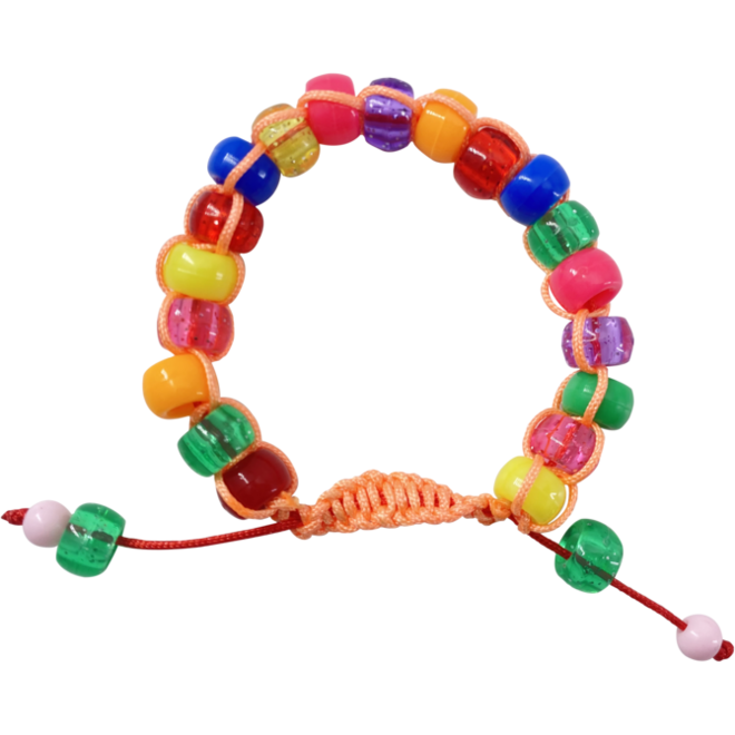 Shamballa polyesterkoord assorti 1 mm x 10 m, 15 stuks