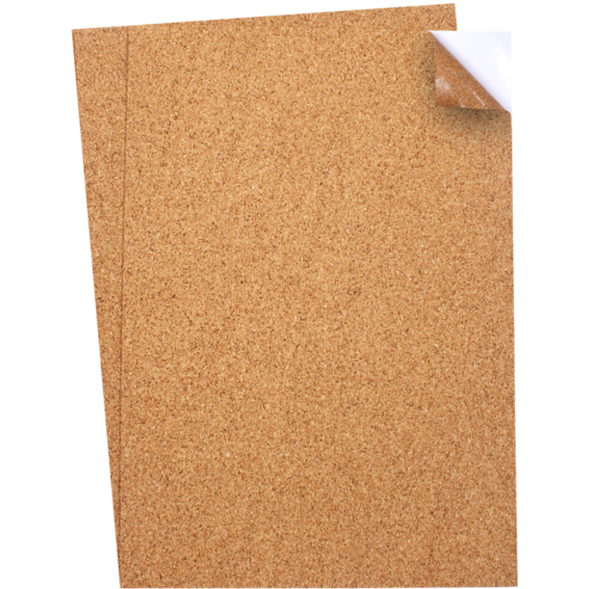 Kurk A4 zelfklevend, 2 stuks