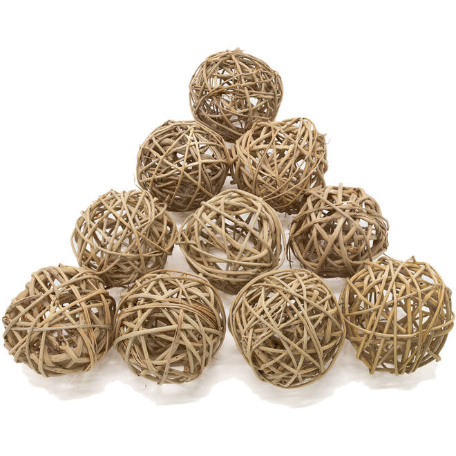Lata-ballen 8 cm, 10 stuks