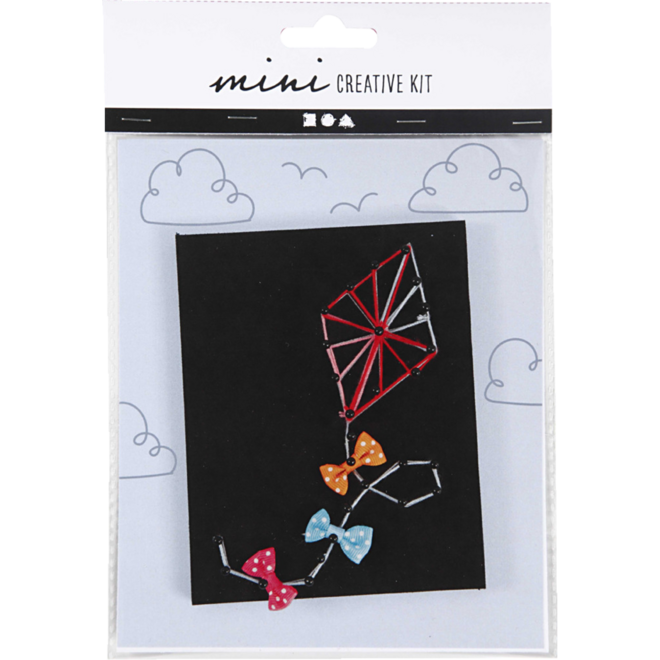 Mini activiteit, string art - vlieger