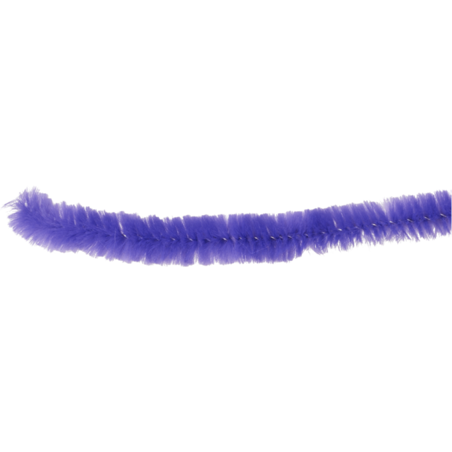 Chenilledraad 7 mtr x 9 mm lila