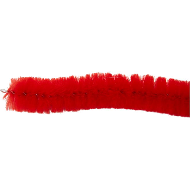 Chenilledraad 7 mtr x 9 mm rood