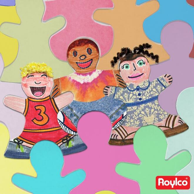 Puzzelfiguren kinderen 11 x 15 cm, 24 stuks