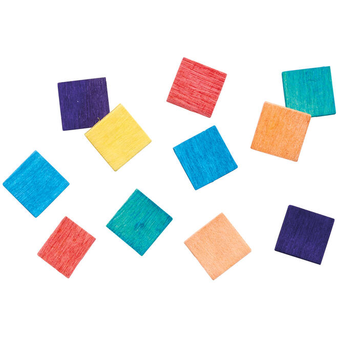 Spaanmozaïek gekleurd 1,3 x 1,3 cm
