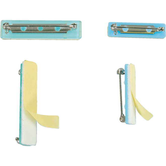 Brochespeld zelfklevend 25 mm, 24 stuks