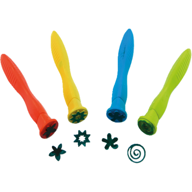 Zachte rollers, 24 onderdelen