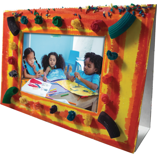 Fotolijst karton staand 18 x 27 cm, 24 stuks