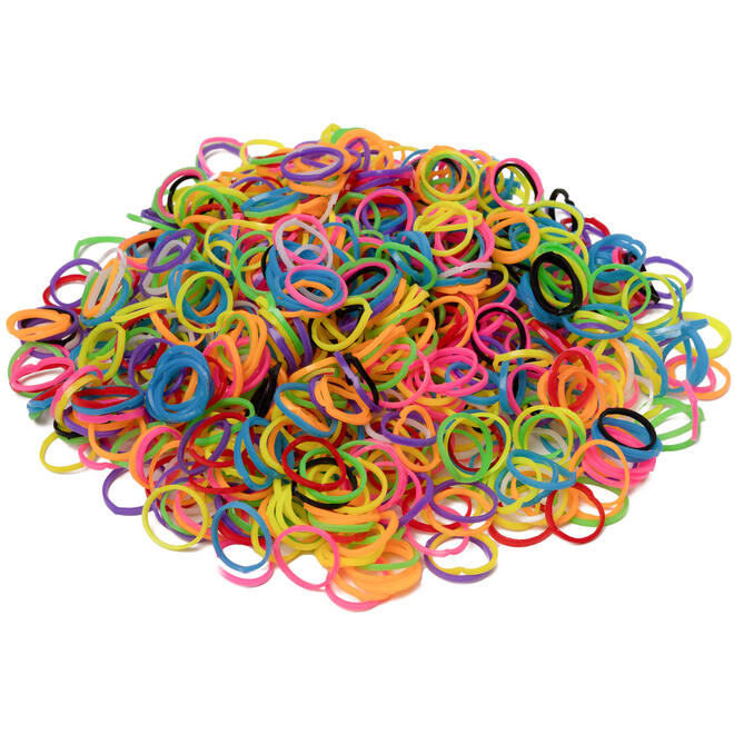 Loom bandjes assorti, 5000 stuks