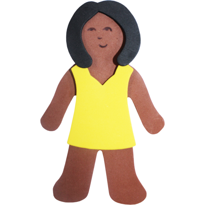 Foam wereldfamilie tussen de 2 en 14 cm, 237 stuks