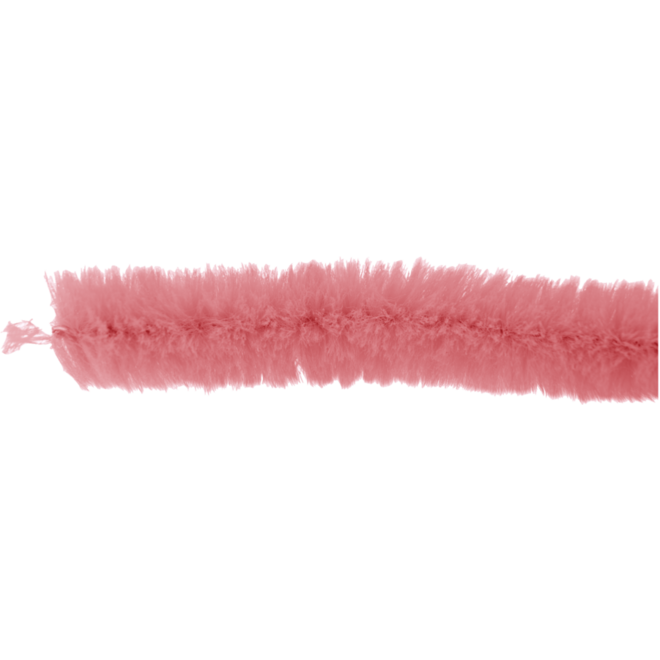 Chenilledraad 7 mtr x 9 mm roze