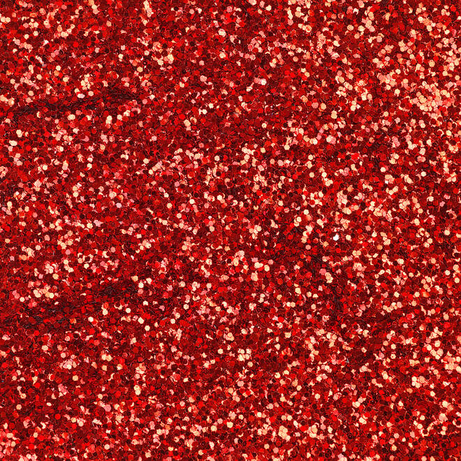 Glitter biologisch afbreekbaar 120 gram, rood