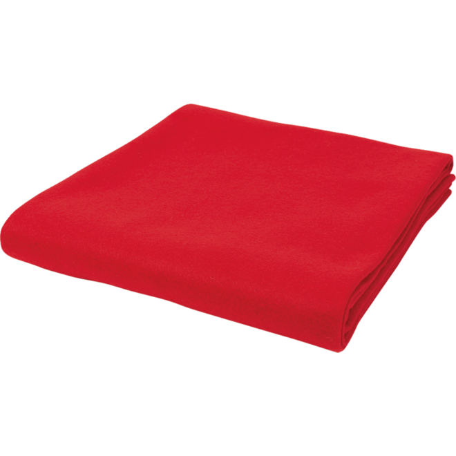 Vilt 90 x 100 cm rood
