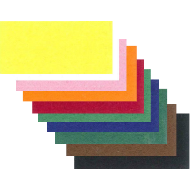 Vilt 11 kleuren ass. 180 x 100 cm