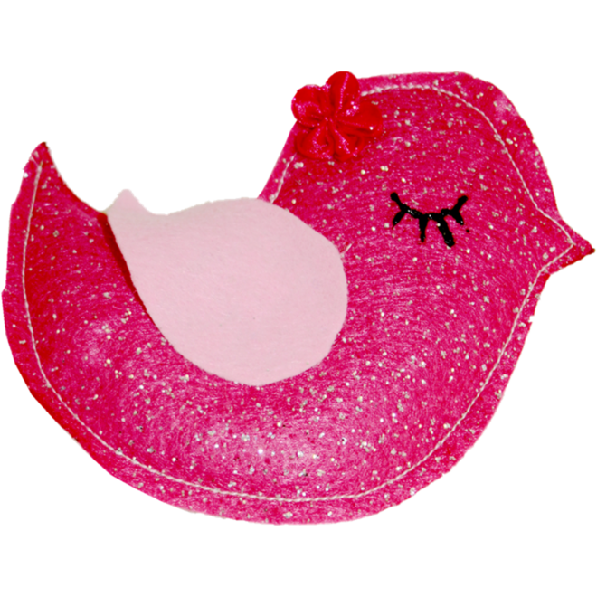 Vilt bio-glitter assorti 20 x 30 cm, 10 stuks