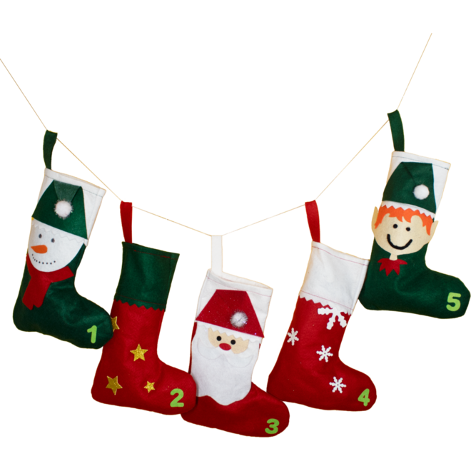 Vilt nummers en letters zelfklevend 3-5 cm, 150 stuks