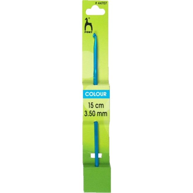 Haaknaald aluminium 3,5 mm