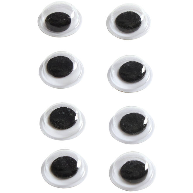 Wiebelogen 10 mm zwart, 1000 stuks