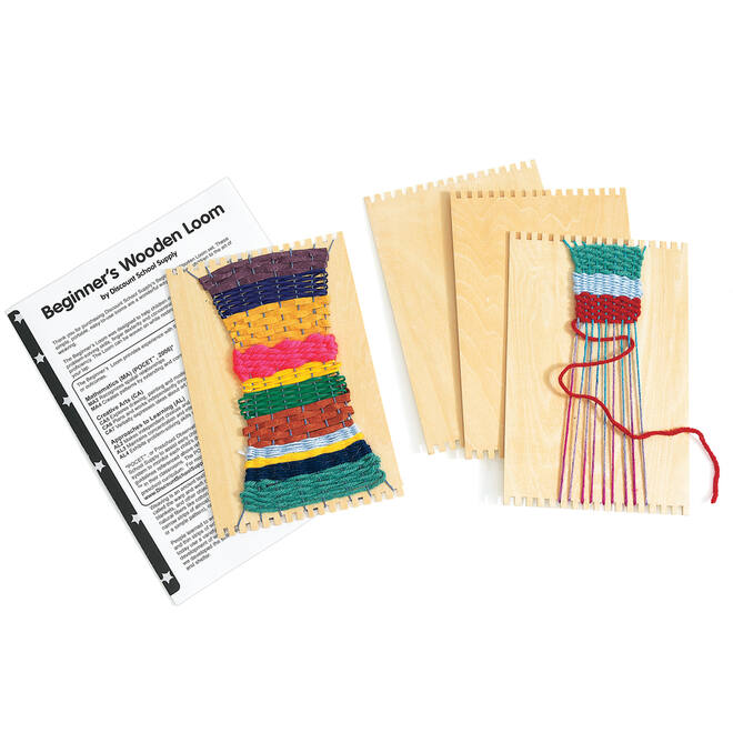 Weefraam hout, 12 stuks