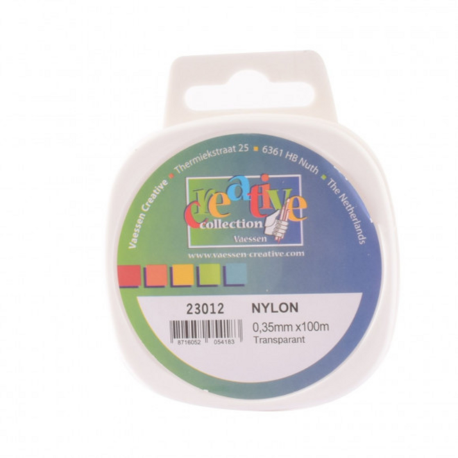 Nylondraad doorsnede 0,3 mm 100 meter