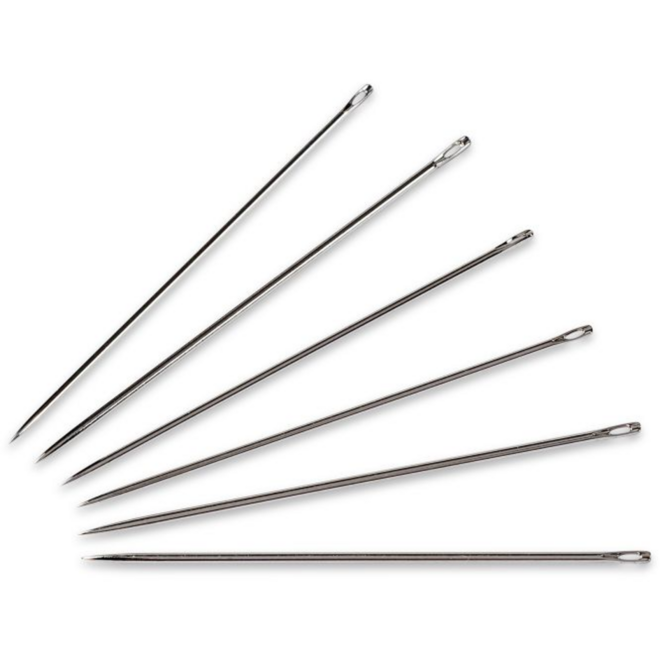 Naainaald nr.3-7  ass., 25 stuks