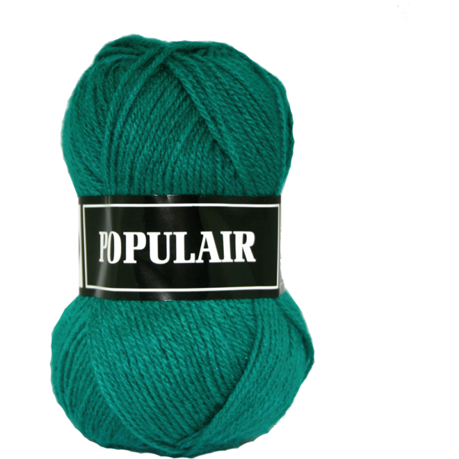 Breigaren populair acryl frisgroen 50 gram, 120 meter