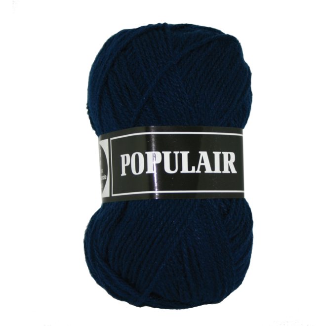 Breigaren populair acryl marineblauw 50 gram, 120 meter