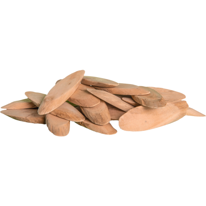 Drijfhout ovaal assorti naturel, 250 gram