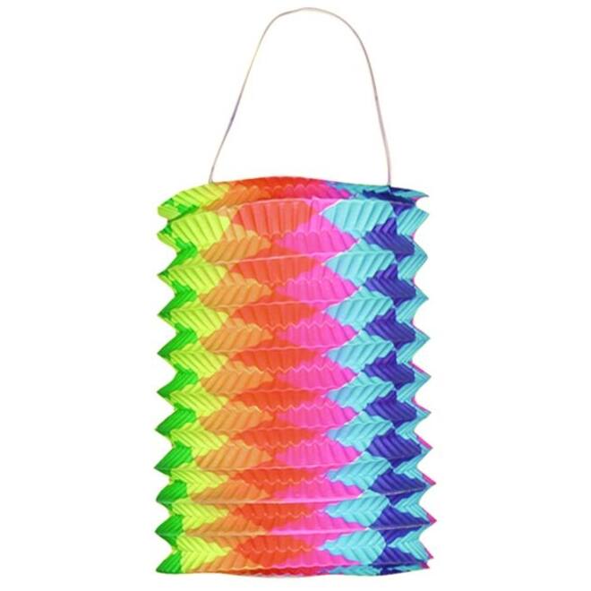 Lampion assorti rond 15 x 26 cm