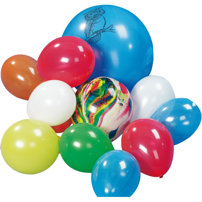 Ballonnen 100 stuks ass.