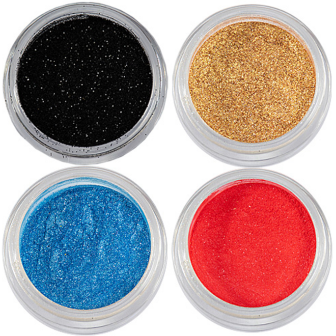 Schmink Hero glittertattoo set