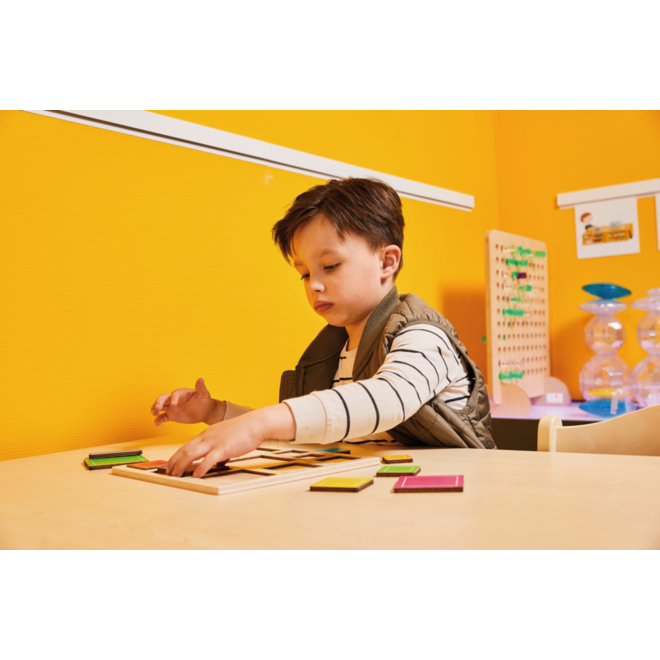 Rolf Puzzels - Reliëfpuzzelserie ontdek de grootte set 3, 3 stuks