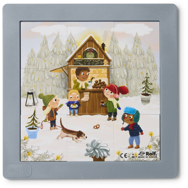 Rolf Puzzels – Puzzelserie Kerst, 4 delig
