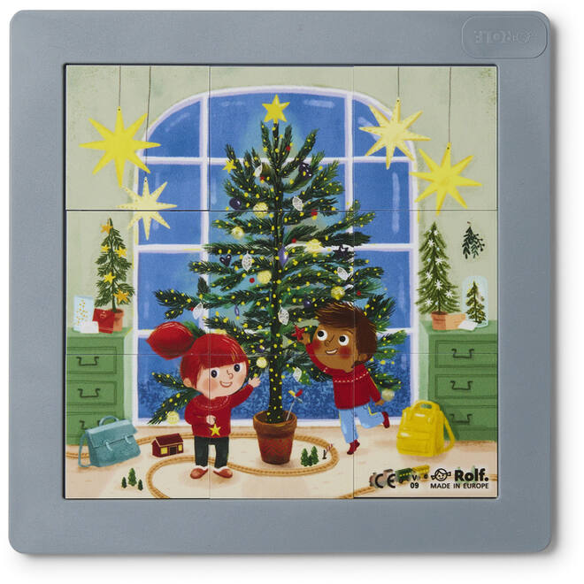Rolf Puzzels – Puzzelserie Kerst, 4 delig