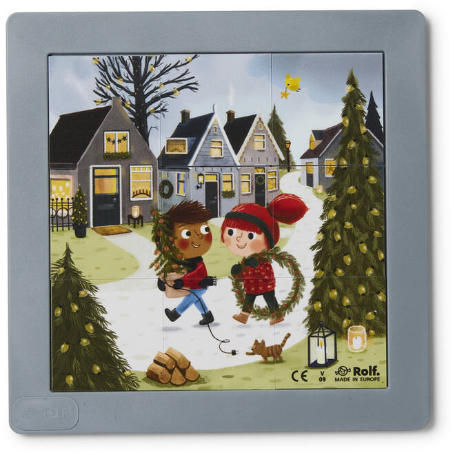 Rolf Puzzels – Puzzelserie Kerst, 4 delig