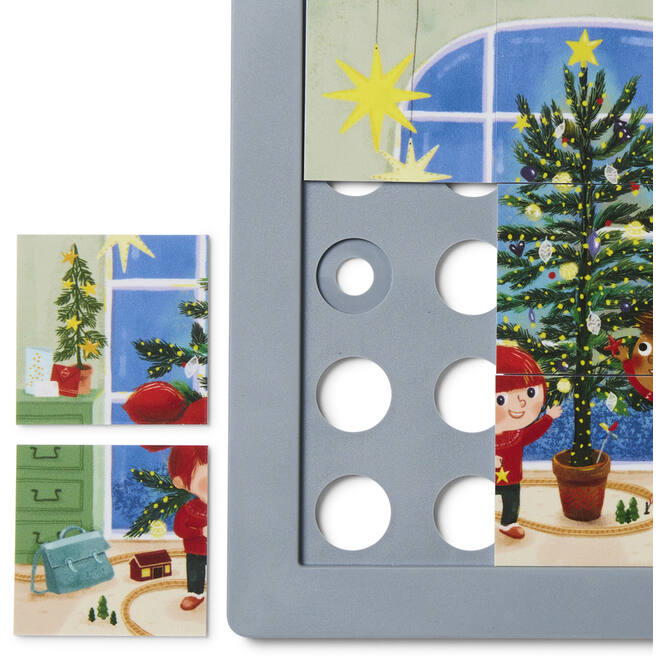 Rolf Puzzels – Puzzelserie Kerst, 4 delig